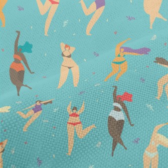 Women In Bikinis Performance Linen