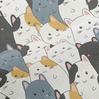Children&#39;s Cute Cat Performance Linen