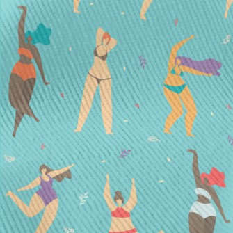 Women In Bikinis Standard Corduroy