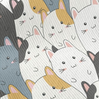 Children&#39;s Cute Cat Standard Corduroy