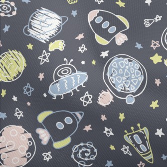 Hand Drawn Children Exploring  Dobby