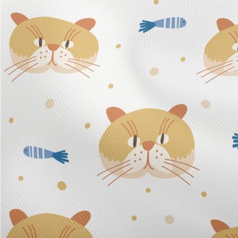 Cute Cat And Fish Dobby