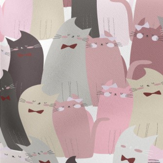 Love Cats Stretch Ponte