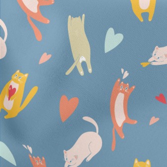 Cat Chasing Love Stretch Ponte