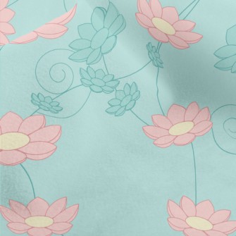 Three-dimensional Design Lotus Micro Fleece