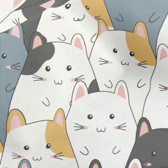 Children&#39;s Cute Cat Micro Fleece