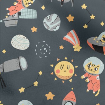 Space Cats In The Universe Micro Fleece