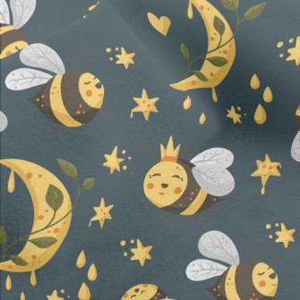 Queen Bee And Worker Bees Micro Fleece