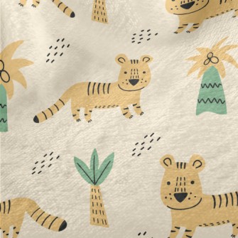 Cute Tiger Drawing By Children Minky