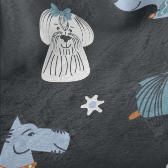 American Graffiti Dog Minky