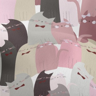 Love Cats Lightweight Performance Linen