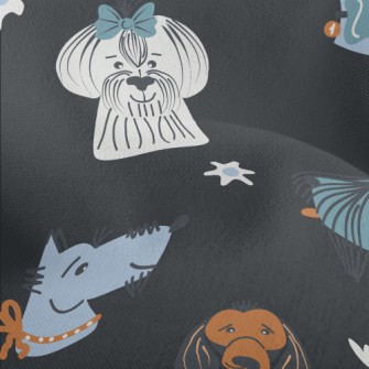 American Graffiti Dog Lightweight Performance Linen