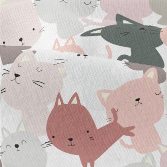 Colorful Cute Cat Modern Jersey