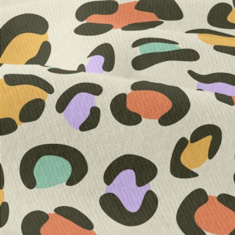 Colorful Leopard Print Modern Jersey