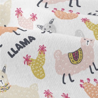 Doodle Cute Alpaca Modern Jersey