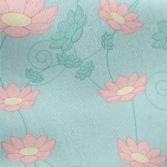 Three-dimensional Design Lotus Jersey Backed Fleece