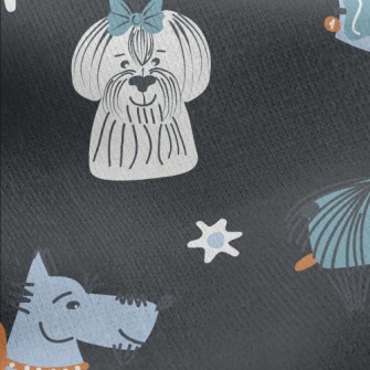 American Graffiti Dog Jersey Backed Fleece