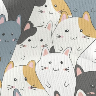 Children&#39;s Cute Cat Stretch Jersey