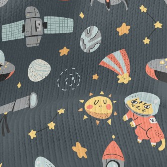 Space Cats In The Universe Stretch Jersey