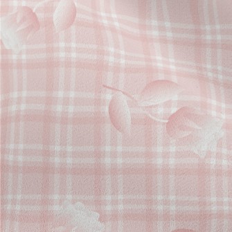 Relief Style Flowers Chiffon