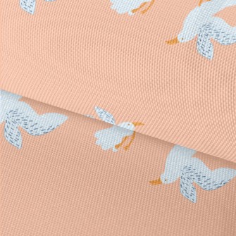 Doodle Blue Seagull Waterproof Oxford