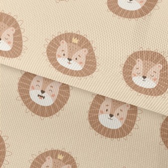Cute Crown Lion Waterproof Oxford