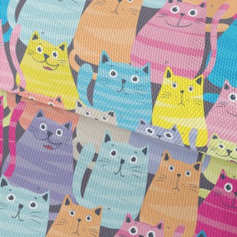 Colorful Happy Cat Waterproof Oxford
