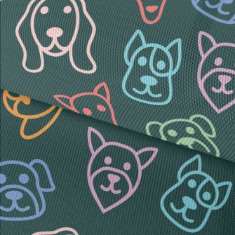 Color Line Dog Waterproof Oxford