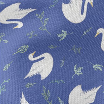 Elegant And Beautiful Swan Waterproof Canvas
