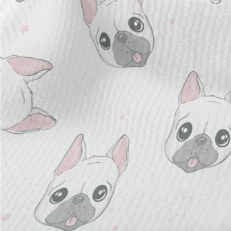 Big Eyes Cute Bulldog Terry