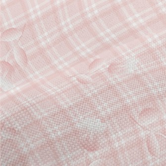 Relief Style Flowers Performance Linen