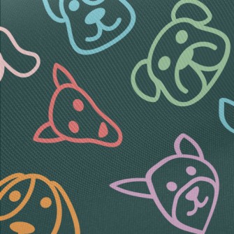 Color Line Dog Twill