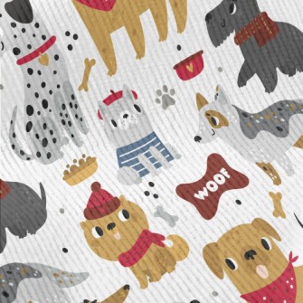 American Cute Dog Standard Corduroy