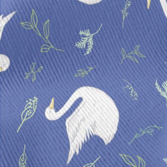 Elegant And Beautiful Swan Standard Corduroy