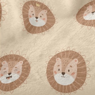 Cute Crown Lion Minky