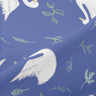 Elegant And Beautiful Swan Piqué