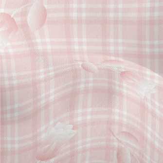 Relief Style Flowers Lightweight Performance Linen