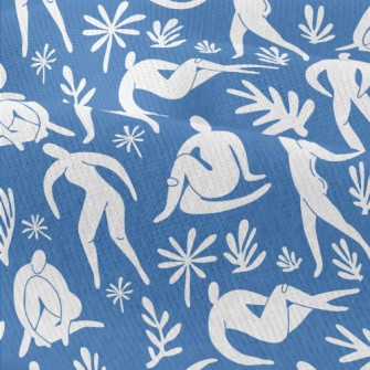 White Figures In Various Poses Modern Jersey