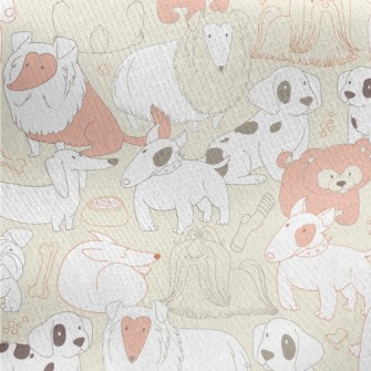 Simple Cute Pet Dog Jersey Backed Fleece