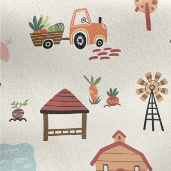 Leisure Happy Farm Jersey Backed Fleece