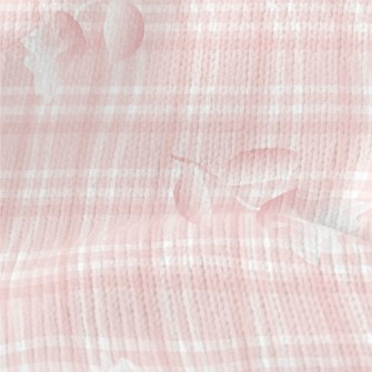 Relief Style Flowers Stretch Jersey