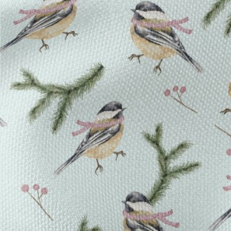 Winter Scarf Bird Waterproof Canvas