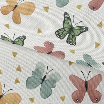 Beautiful Hand Drawn Butterfly Waterproof Oxford