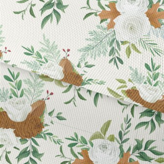 Elegant Autumn Rose Waterproof Oxford