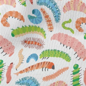 Colorful Cartoon Caterpillar Terry
