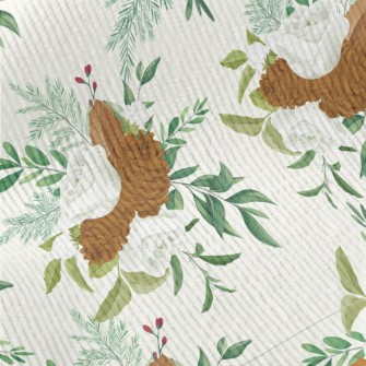 Elegant Autumn Rose Standard Corduroy