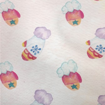 Hand Drawn Winter Gloves Dobby