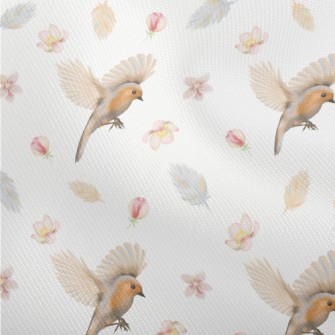 Beautiful Birds And Flowers Dobby