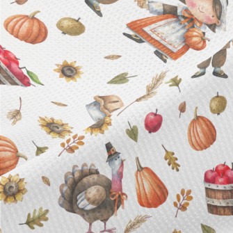 Hand Drawn Thanksgiving Activi Piqué