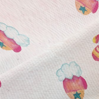 Hand Drawn Winter Gloves Piqué